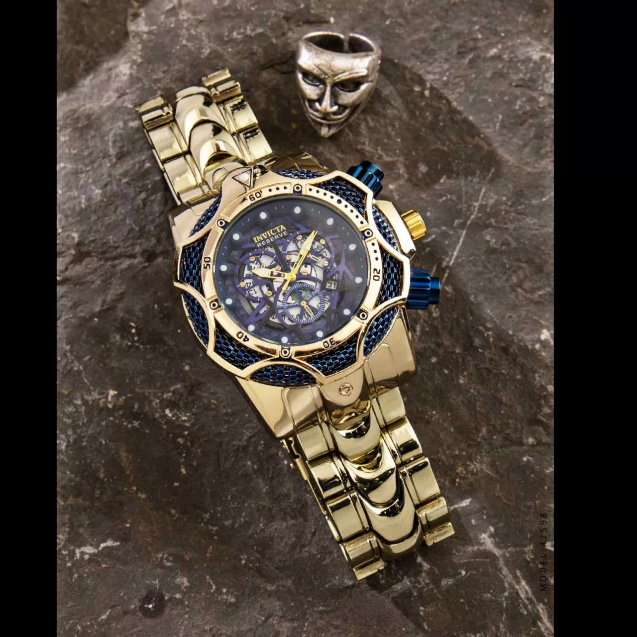 ساعت مچی عقربه‌ای مردانه اینویکتا مدل گودزیلا تک موتور bt