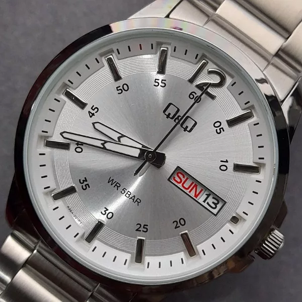 ساعت مچی عقربه‌ای مردانه کوارتز کیو اند کیو مدل a36a_001py