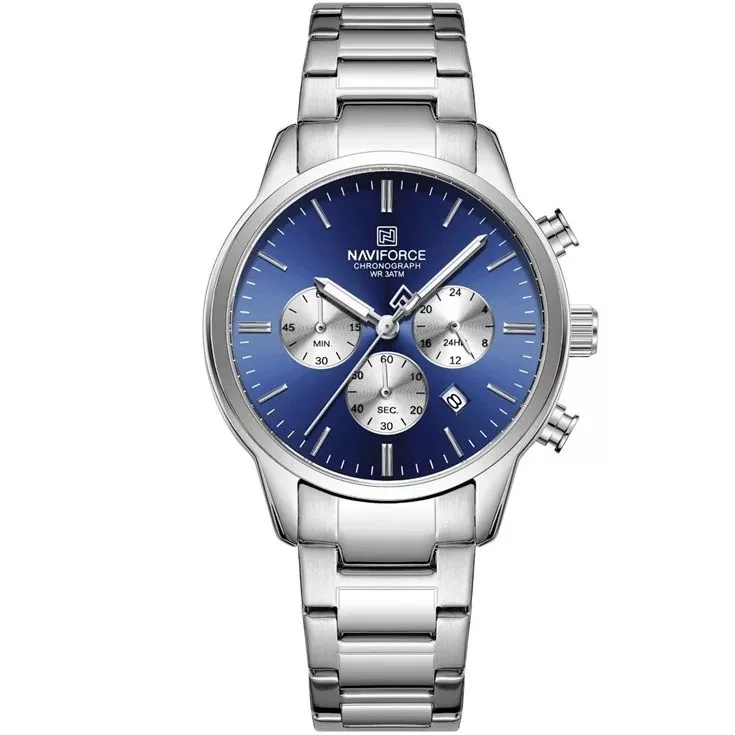 ساعت مچی عقربه‌ای کوارتز مردانه نیوی فورس مدل NF8076 SBES