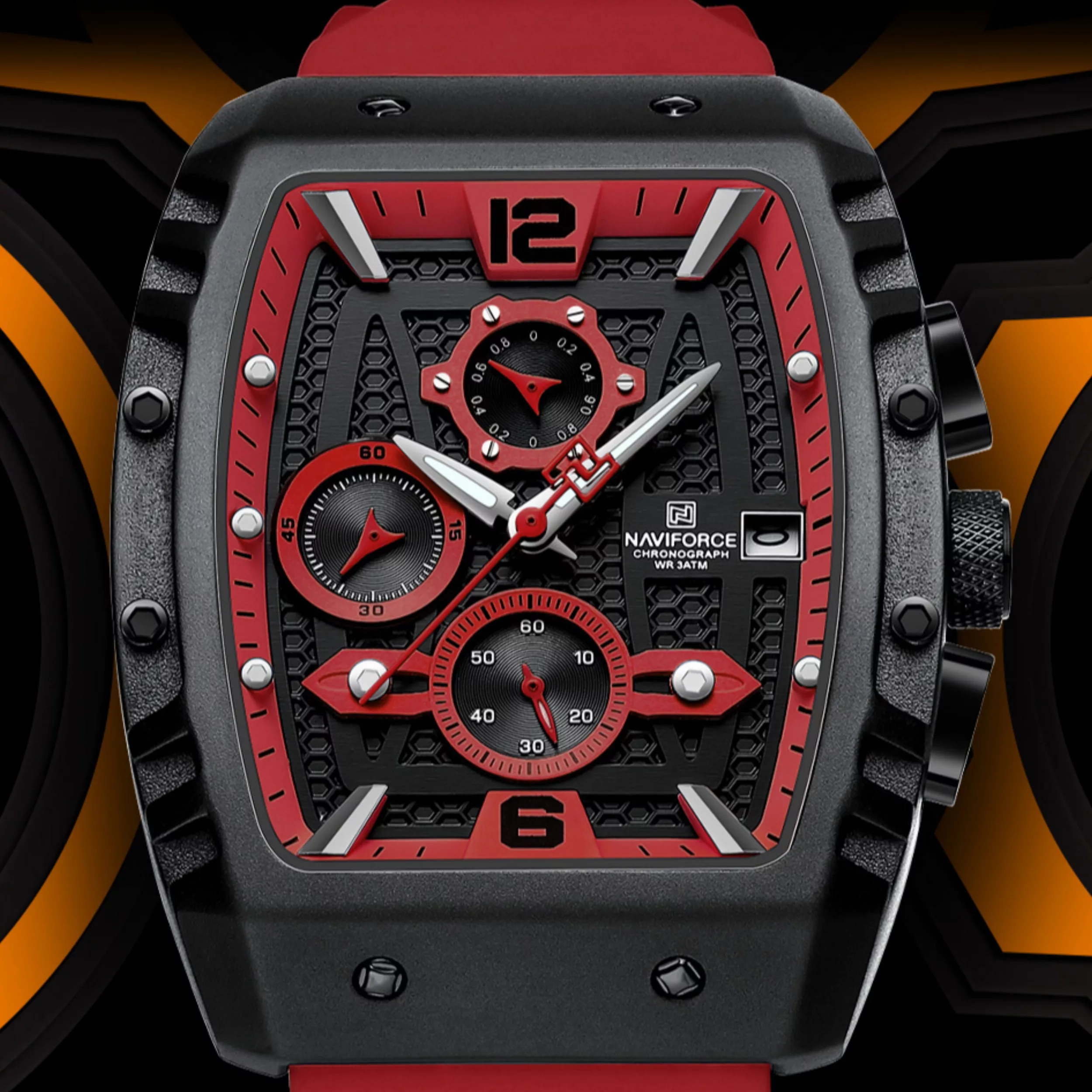 ساعت مچی عقربه‌ای مردانه نیوی فورس مدل  NF8025-B/RG