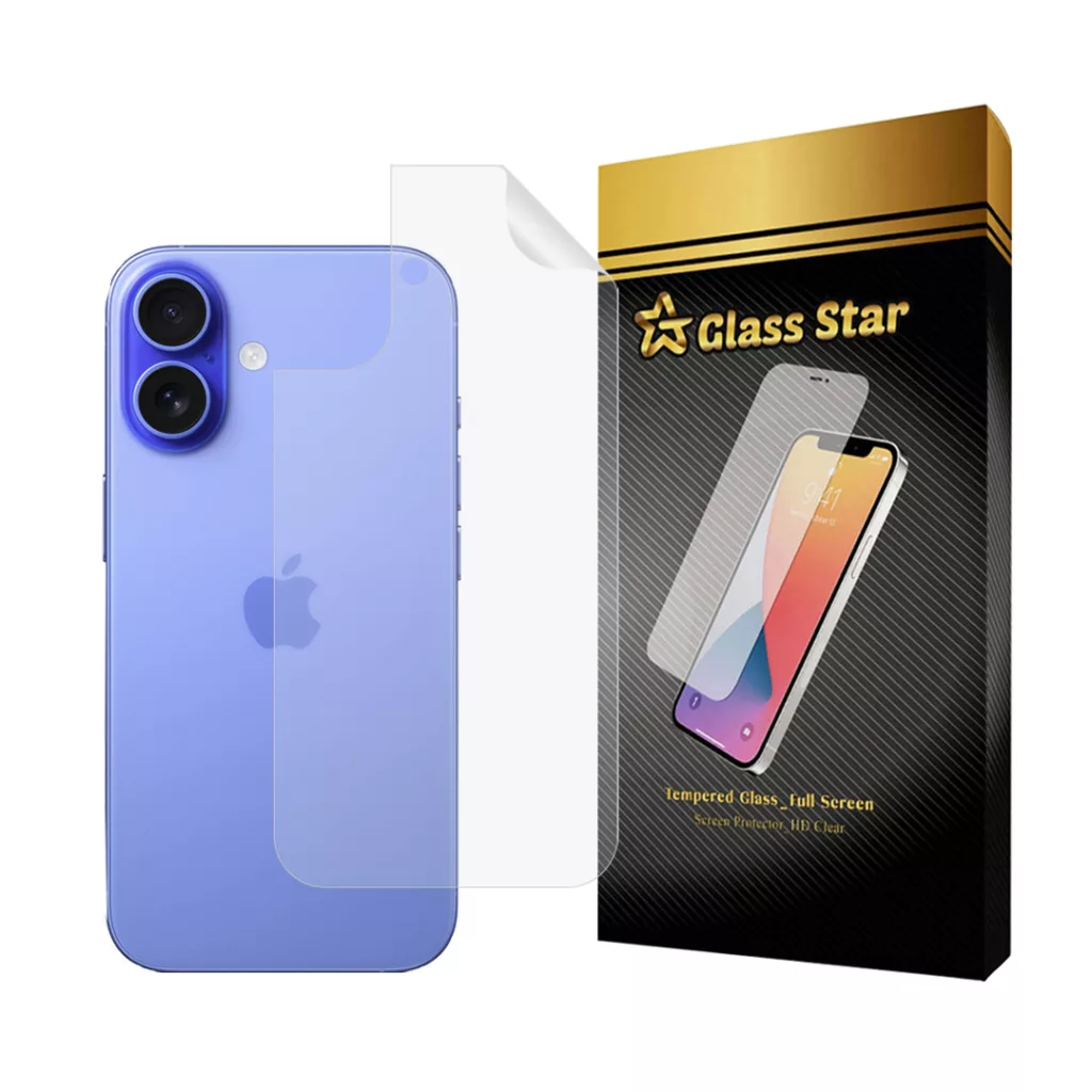 محافظ پشت گوشی گلس استار مدل NANOMTB مناسب برای گوشی موبایل اپل iPhone 16