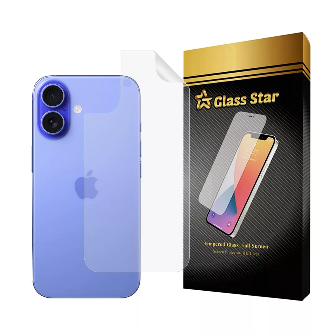 محافظ پشت گوشی گلس استار مدل NANOMTB مناسب برای گوشی موبایل اپل iPhone 16