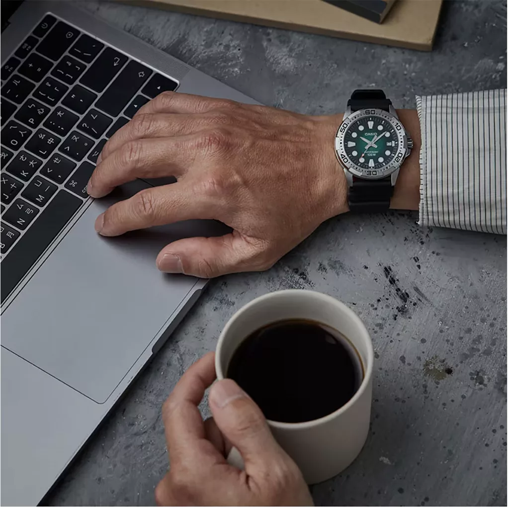 ساعت مچی عقربه‌ای کوارتز مردانه کاسیو مدل MTD-140-3A