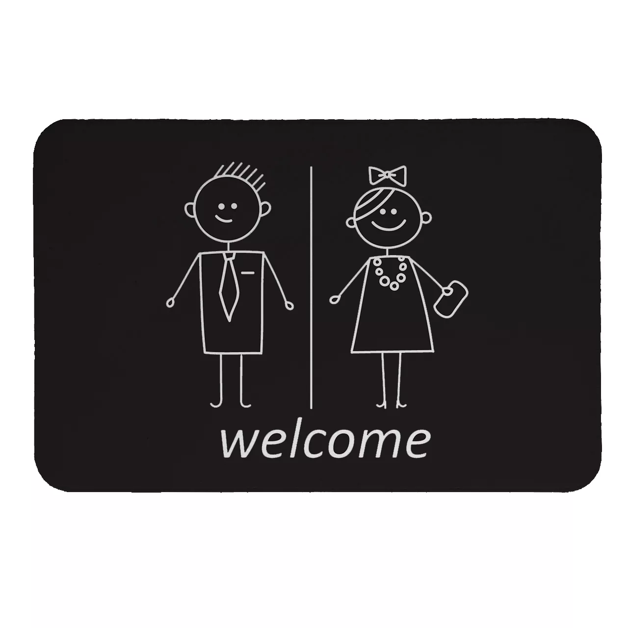 پادری طرح welcome کد 8410 سایز 80 × 50 سانتی متر