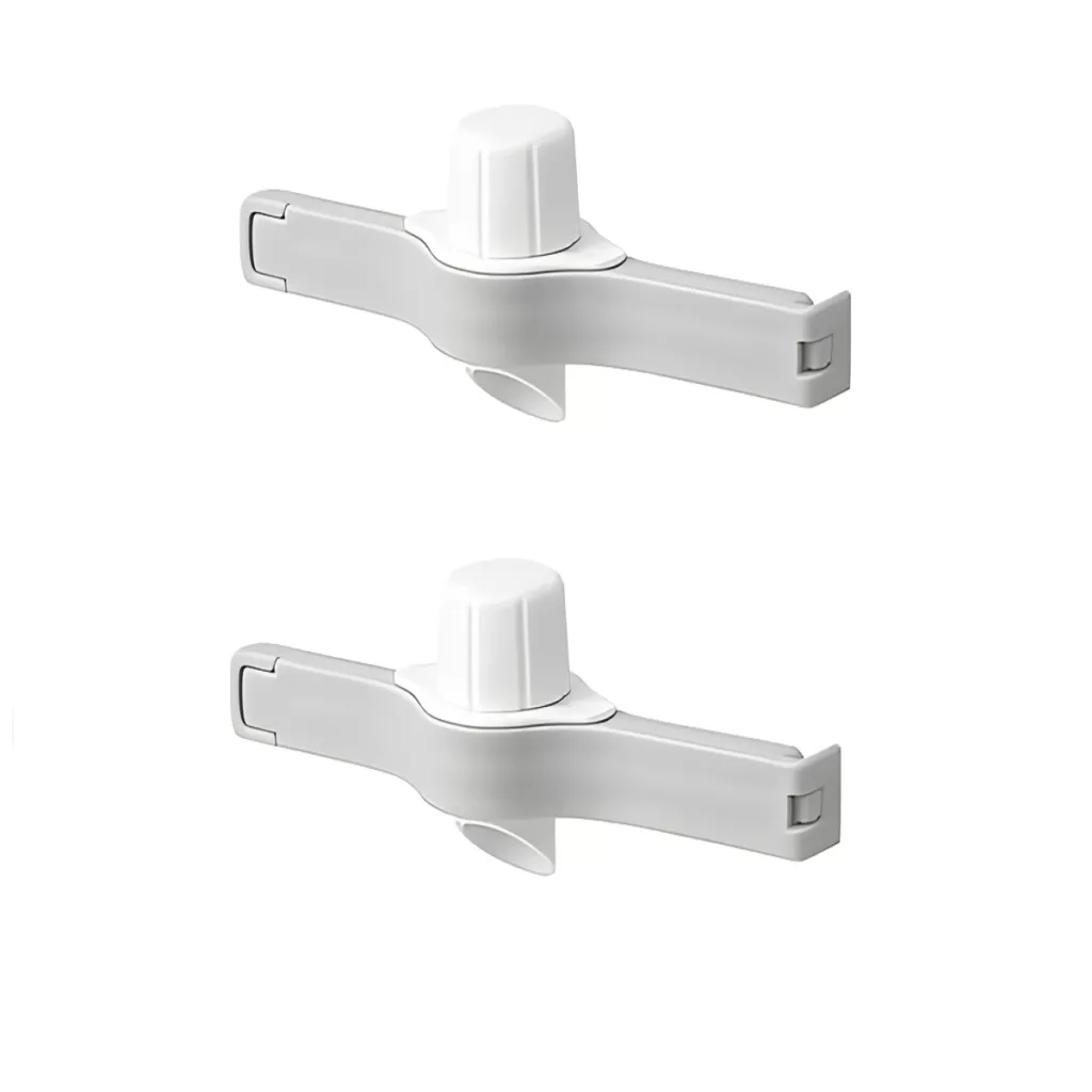 گیره کیسه مدل درب دار کد 2025 بسته دو عددی