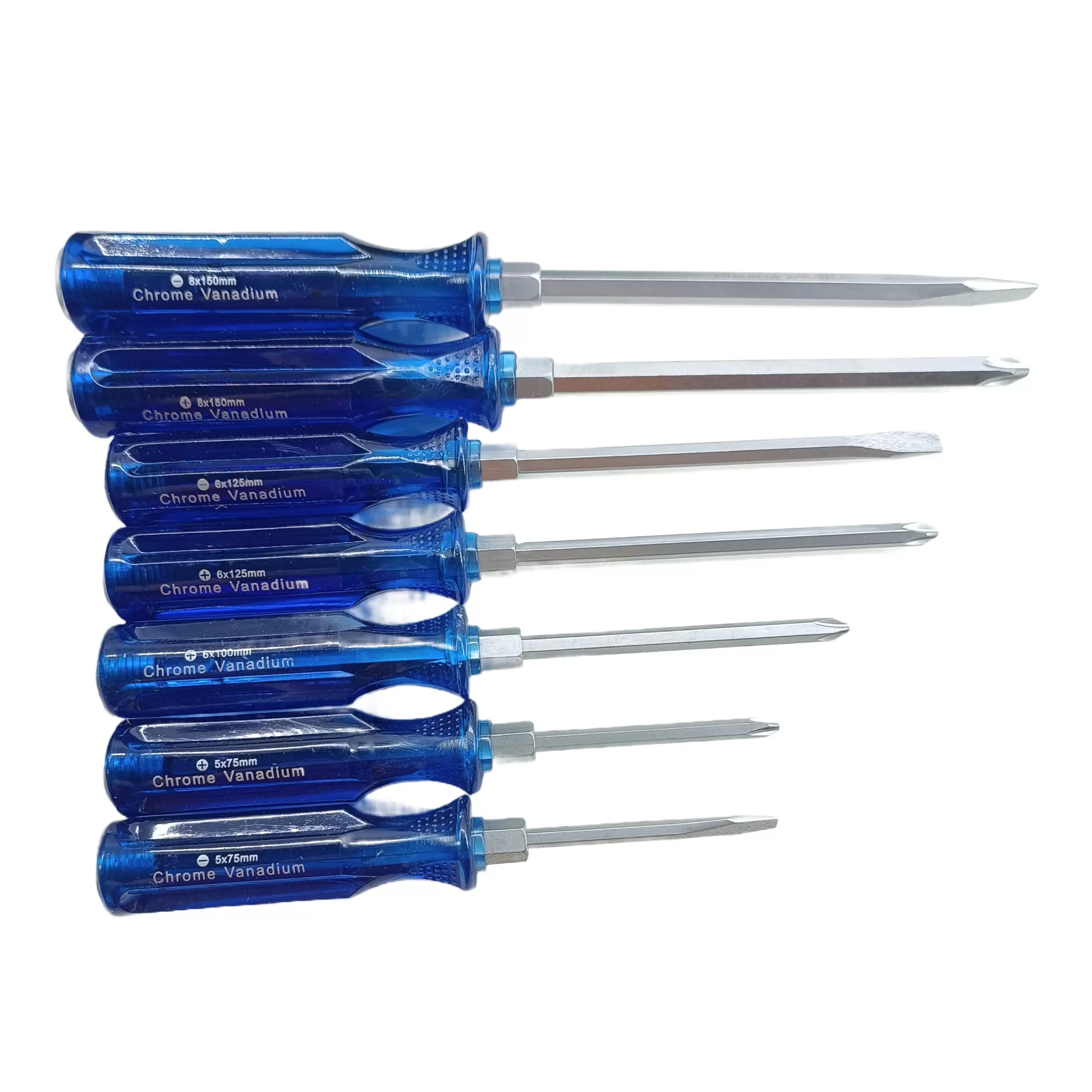 پیچ گوشتی کیفی ضربه خور رایدر مدل PG مجموعه 7 عددی