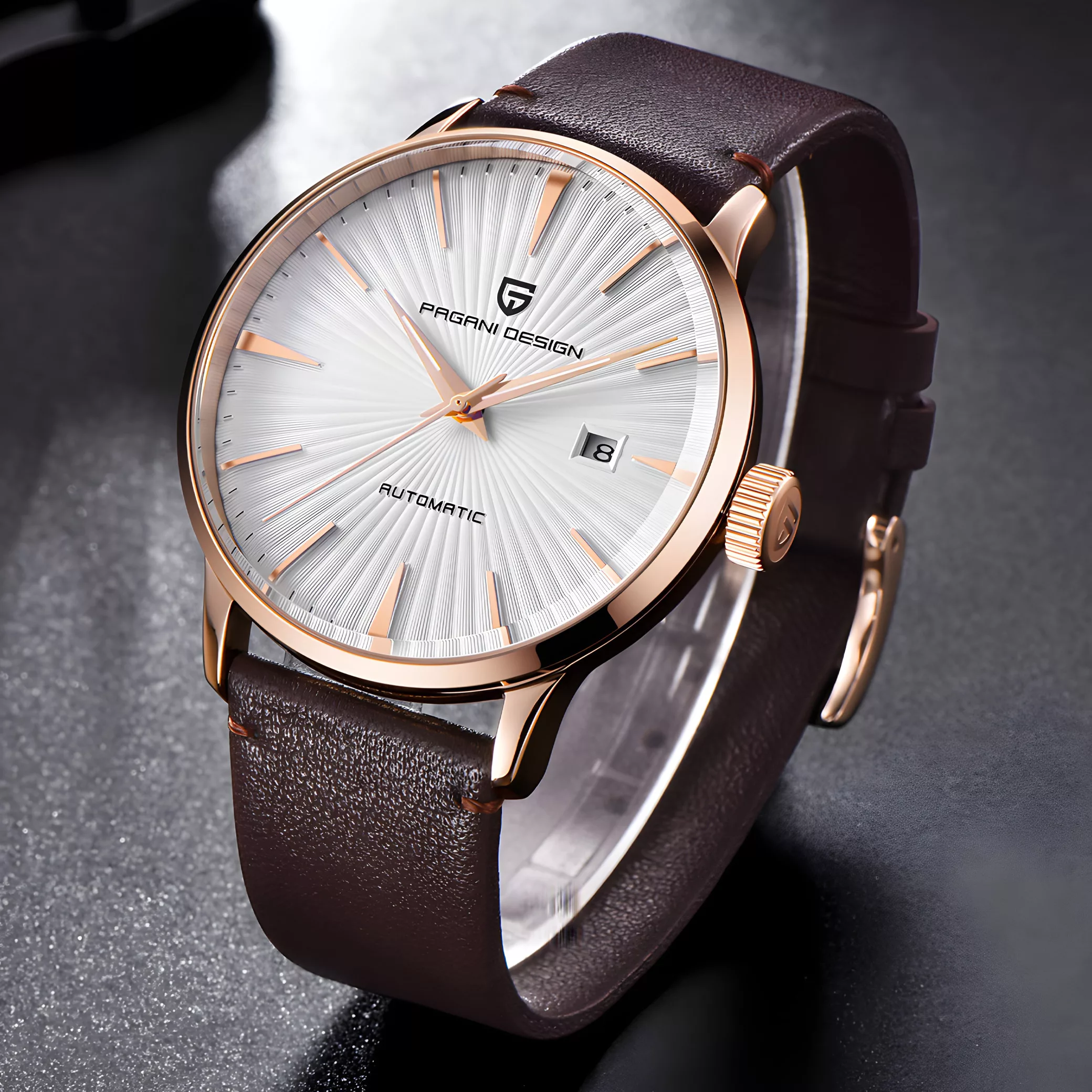 ساعت مچی عقربه‌ای اتوماتیک مردانه پاگانی دیزاین مدل PD-2770-02