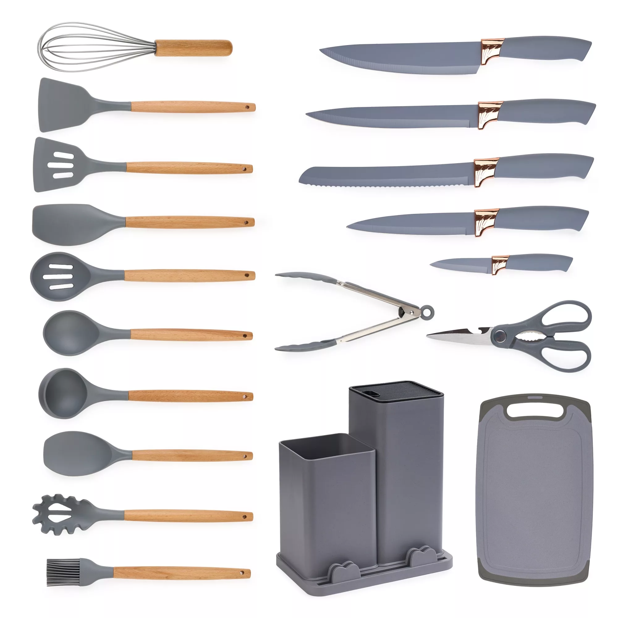 سرویس کفگیر و ملاقه 19 پارچه کیچن ست کد 59