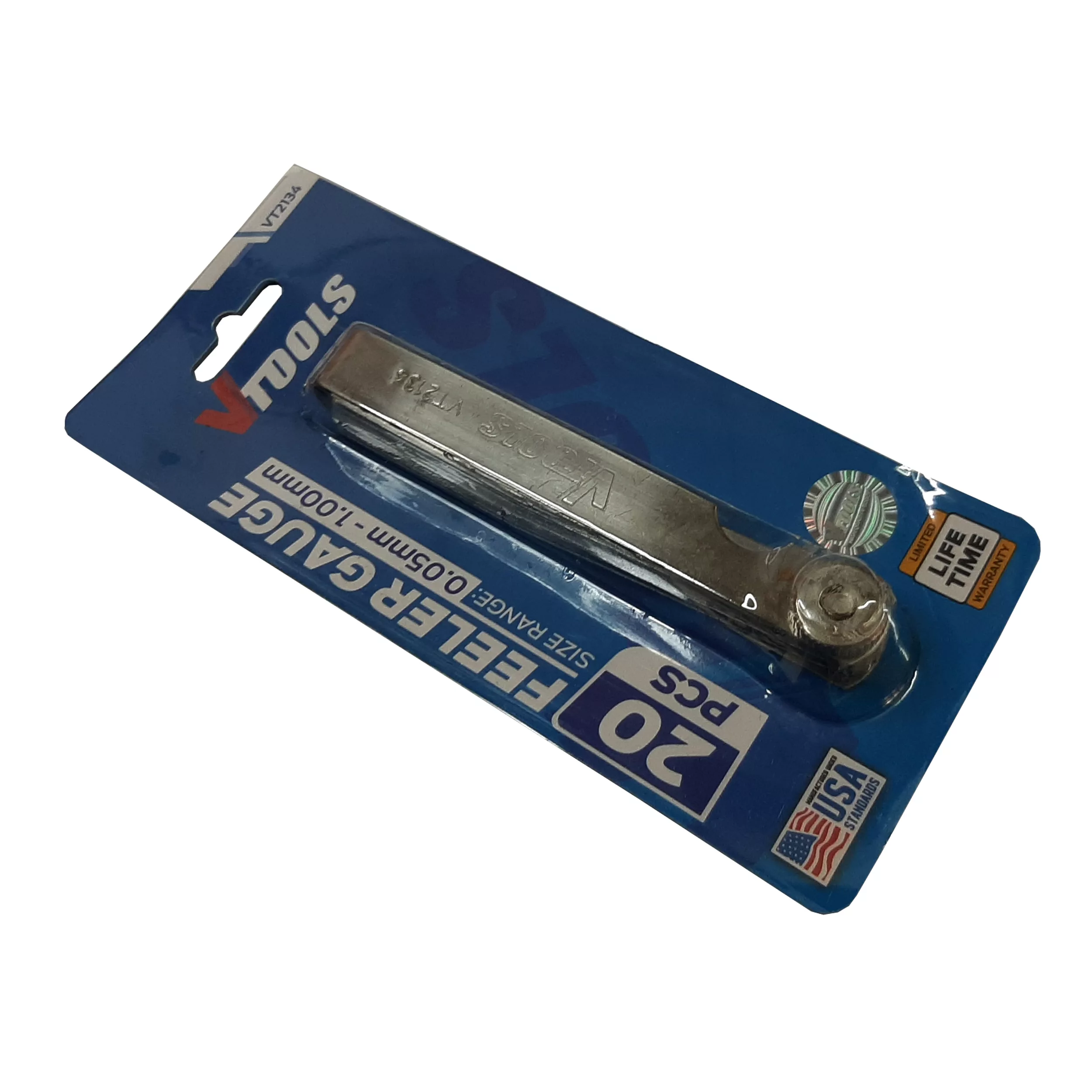 آچار فیلر وی تولز مدل YP-VT2134 مجموعه 20 عددی