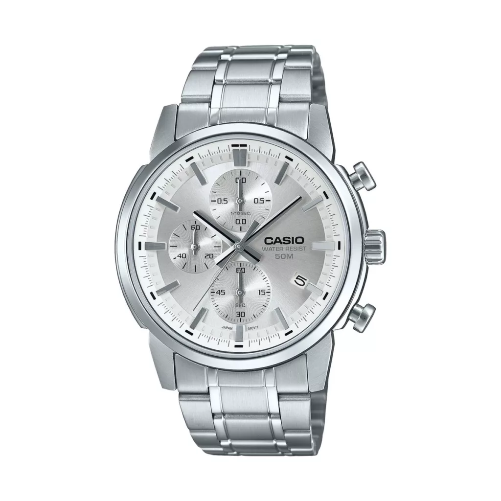 ساعت مچی عقربه‌ای مردانه کوارتز کاسیو مدل MTP-E510D-7AVDF
