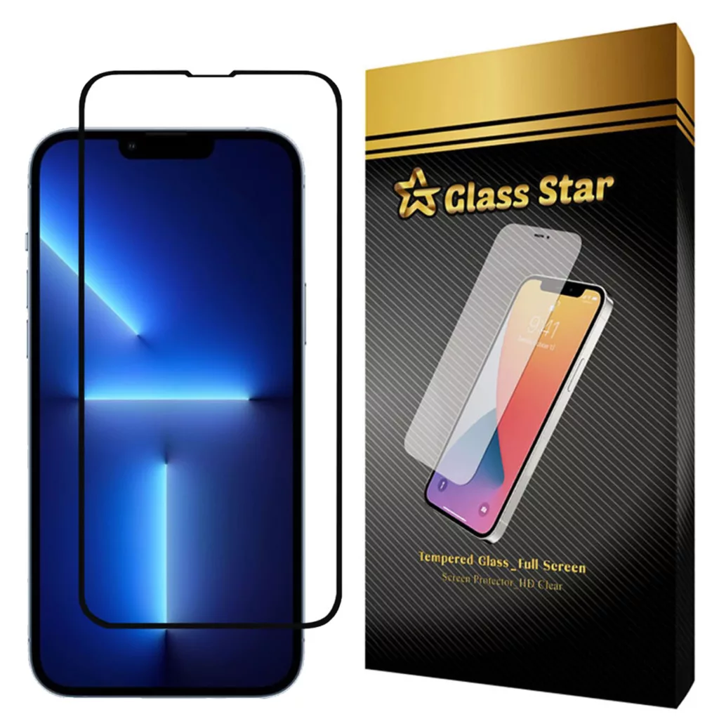 محافظ صفحه نمایش گلس استار مدل CRM مناسب برای گوشی موبایل اپل iPhone 13 Pro Max