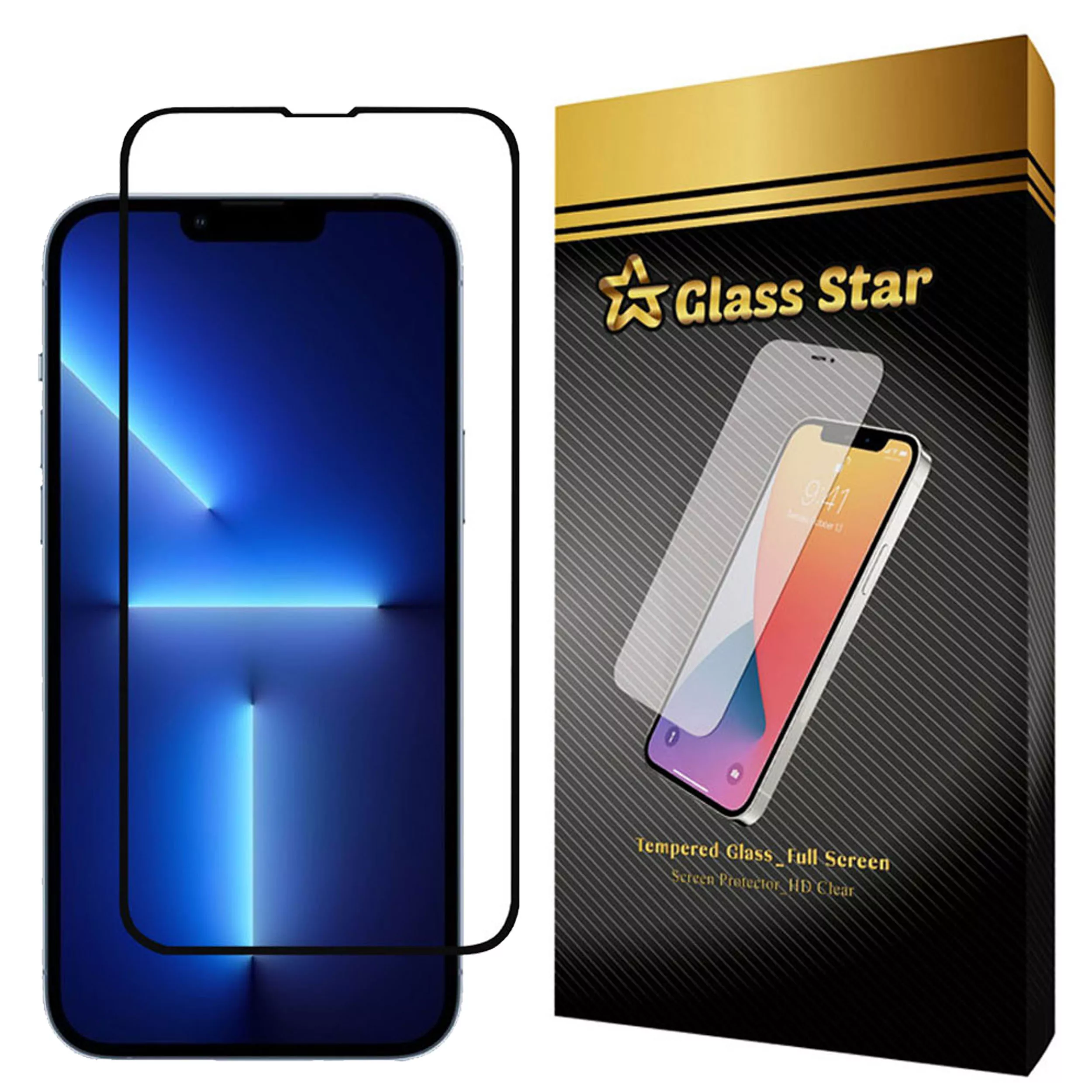 محافظ صفحه نمایش گلس استار مدل CRM مناسب برای گوشی موبایل اپل iPhone 13 Pro Max