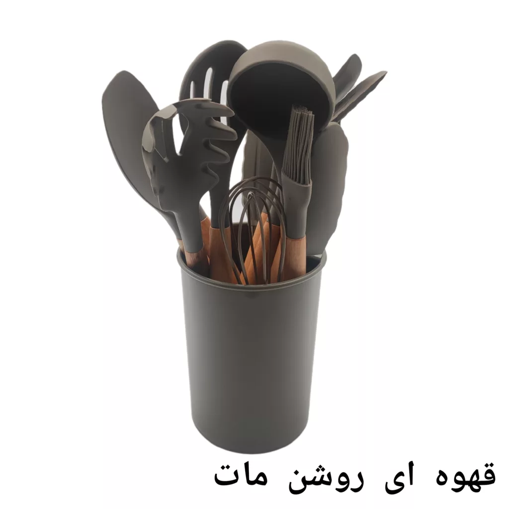 سرویس کفگیر و ملاقه 12 پارچه مدل کیچن ست