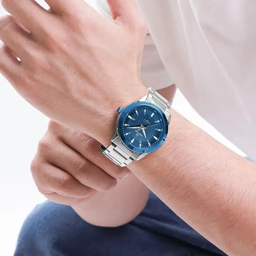 ساعت مچی عقربه‌ای کوارتز مردانه نیوی فورس مدل NF8029SBE