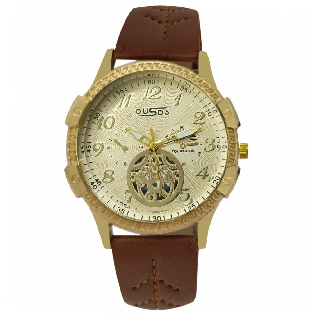 ساعت مچی عقربه‌ای مردانه مدل کوارتز اوسدا مدل تک موتور کد OS2