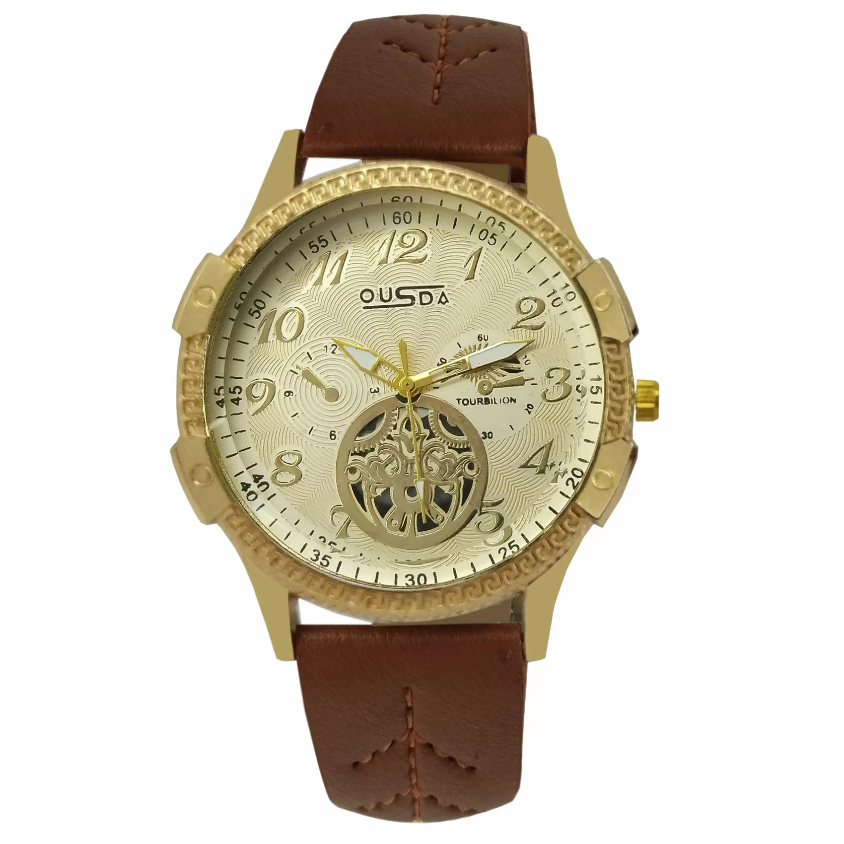 ساعت مچی عقربه‌ای مردانه مدل کوارتز اوسدا مدل تک موتور کد OS2