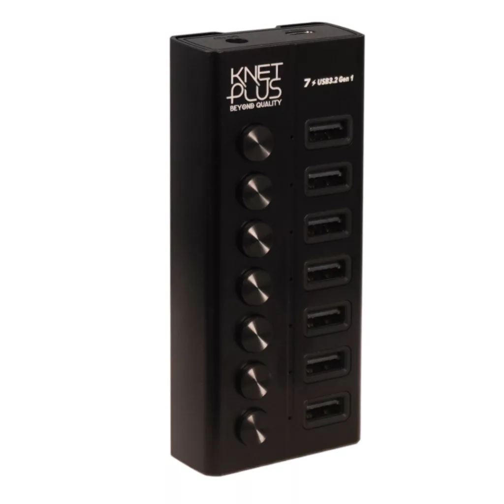 هاب 7 پورت USB 3.2 کی نت پلاس مدل KP-HA17