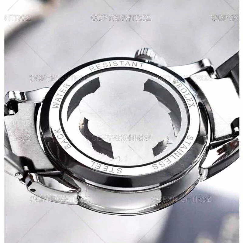 ساعت مچی عقربه‌ای کوارتز مردانه مدل پشت شیشه ای موتور نمایان کد 01