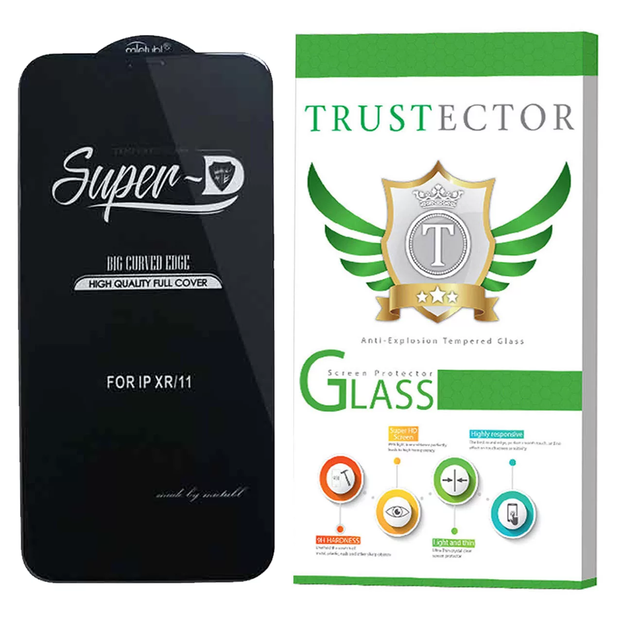 محافظ صفحه نمایش تراستکتور مدل SUD-T مناسب برای گوشی موبایل اپل iPhone SE 2020