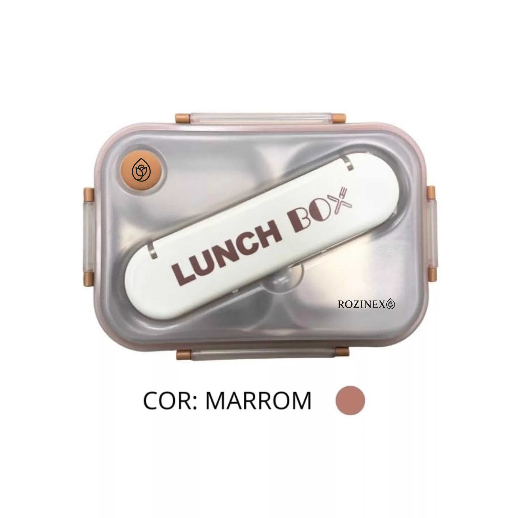 ظرف غذا روزینکس مدل لانچ باکس همراه با کیف