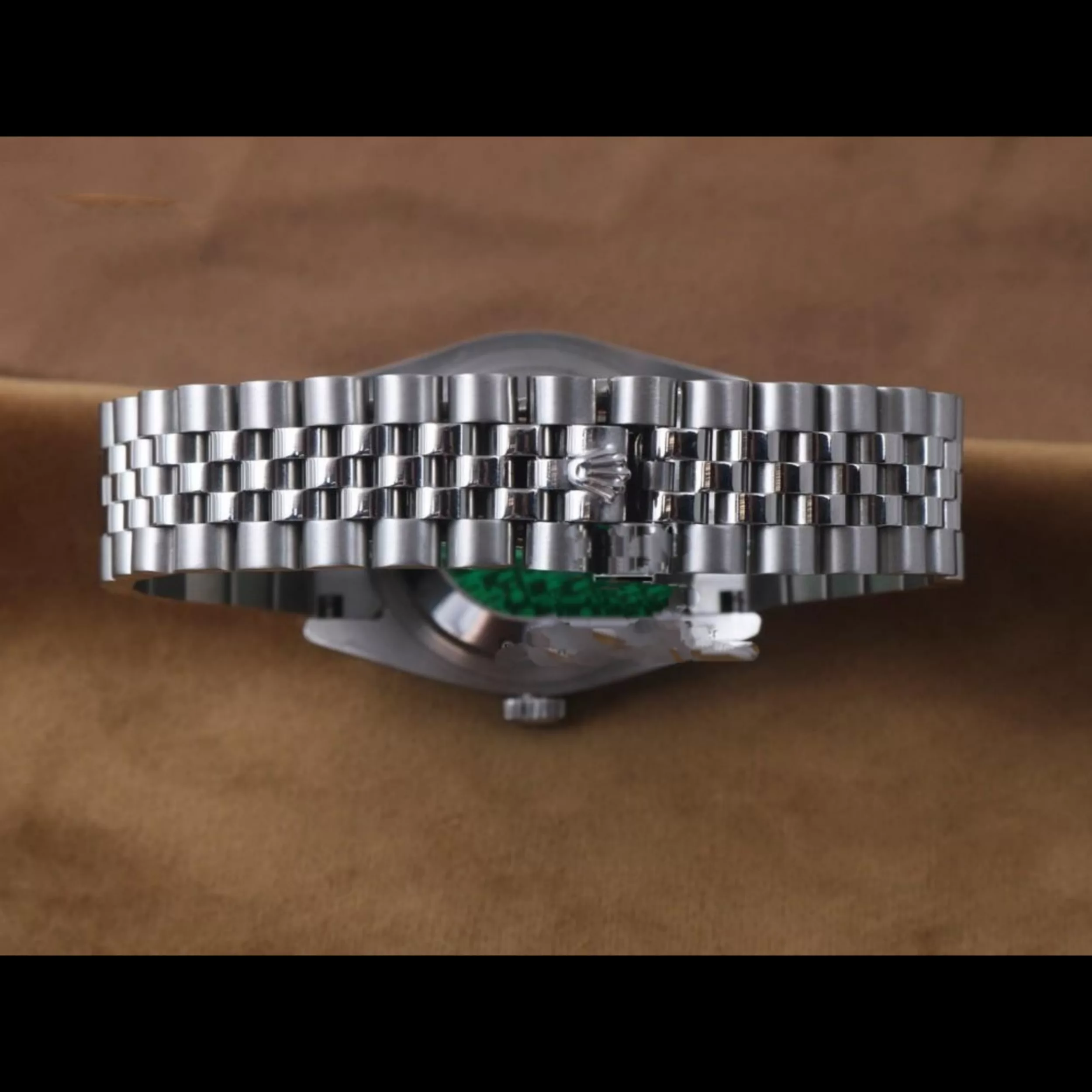 ساعت مچی عقربه‌ای مردانه  مدل دیت جاست قفل مخفی