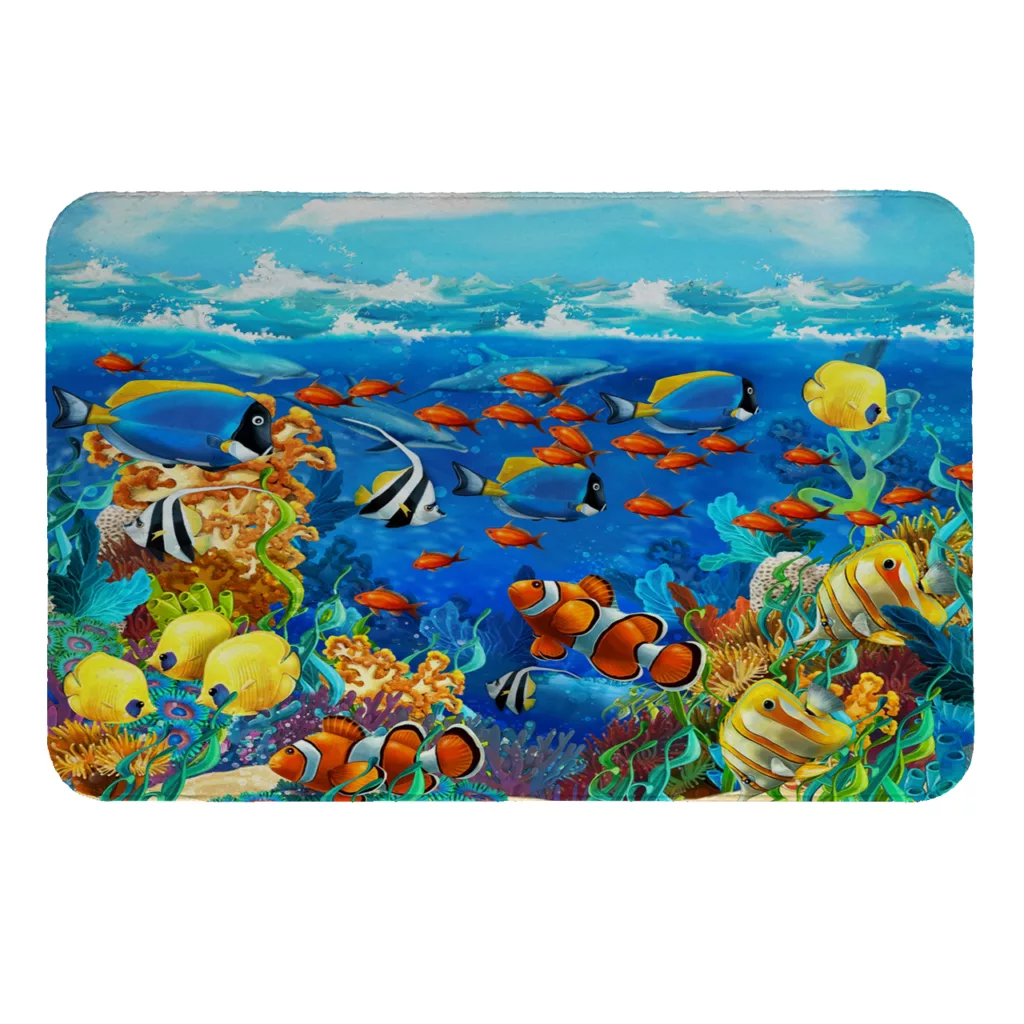 پادری طرح آکواریوم کد 6149 سایز 80 × 50 سانتی متر