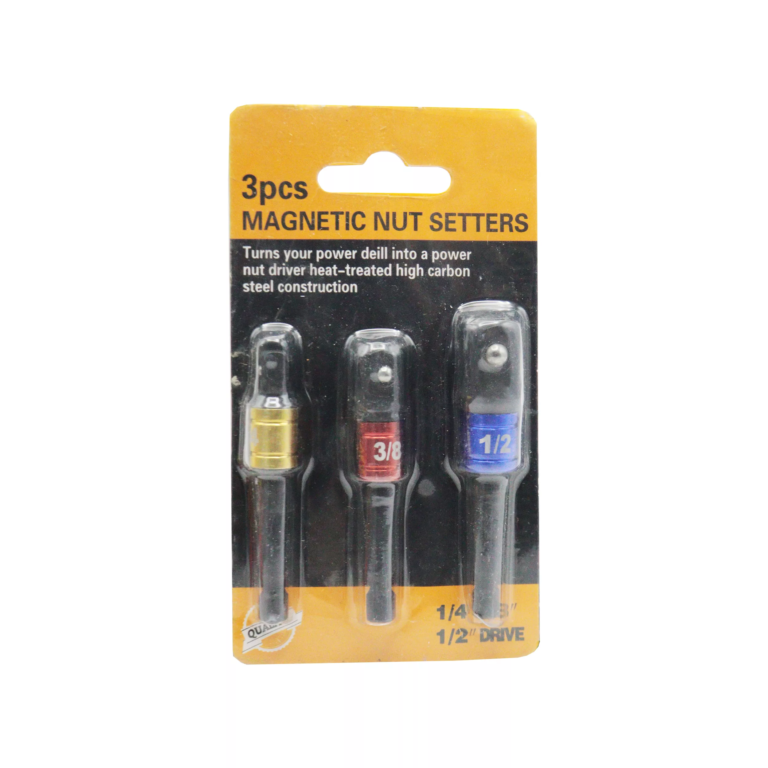 رابط بکس سر دریلی مدل YP-MAGNETI-1/4-3/8-1/2INCH مجموعه 3 عددی