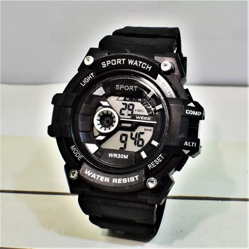 ساعت مچی دیجیتال مردانه مدل تک زمانه