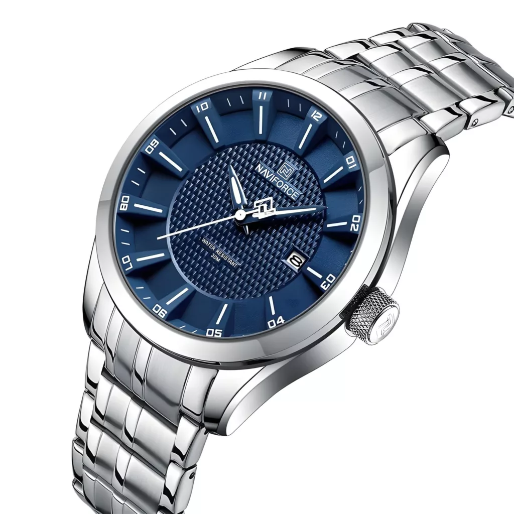 ساعت مچی عقربه‌ای مردانه کوارتز نیوی فورس مدل nf8032