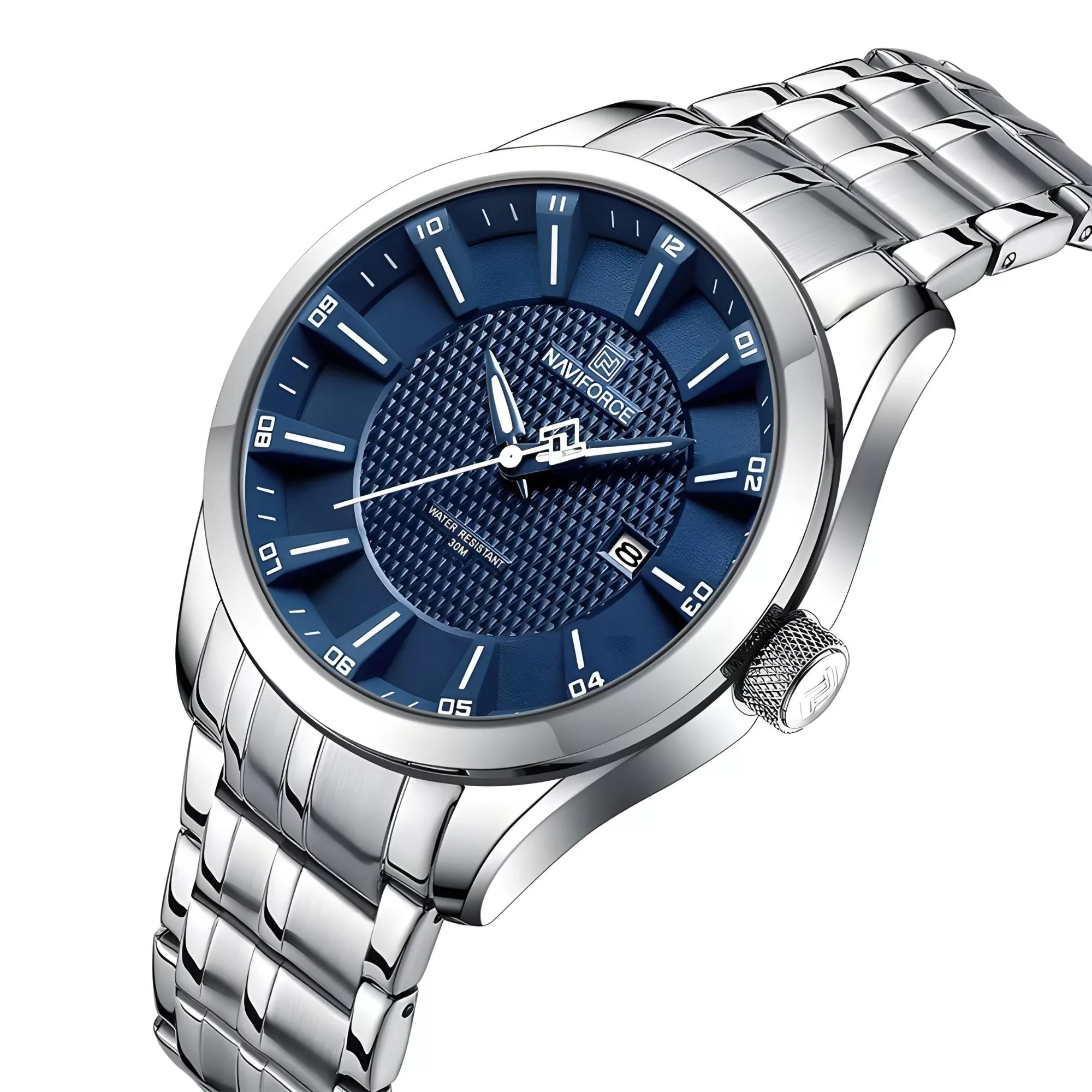 ساعت مچی عقربه‌ای مردانه کوارتز نیوی فورس مدل nf8032