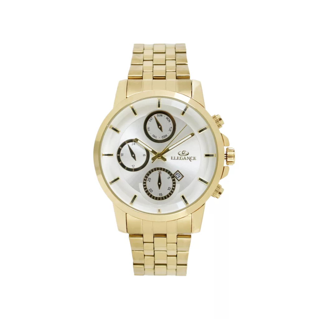 ساعت مچی عقربه‌ای مردانه  کوارتز الگانس مدل EMTS8080