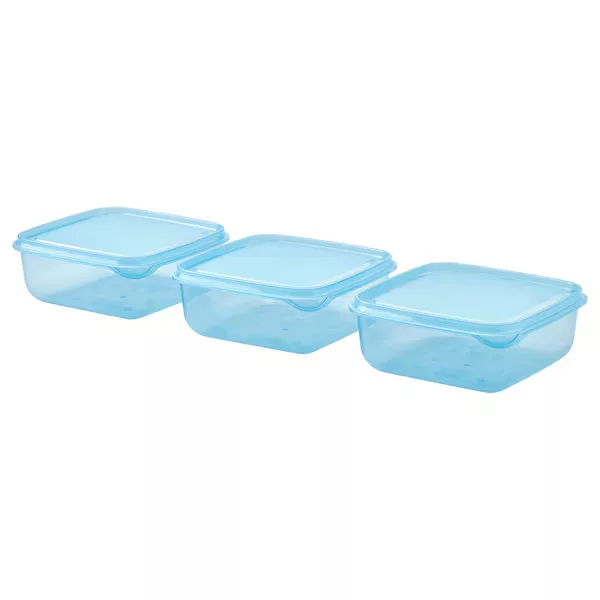 ظرف نگهدارنده ایکیا مدل PRUTA مجموعه سه عددی