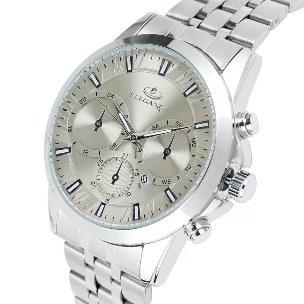 ساعت مچی عقربه‌ای کوارتز مردانه الگانس مدل EMSNJ7430