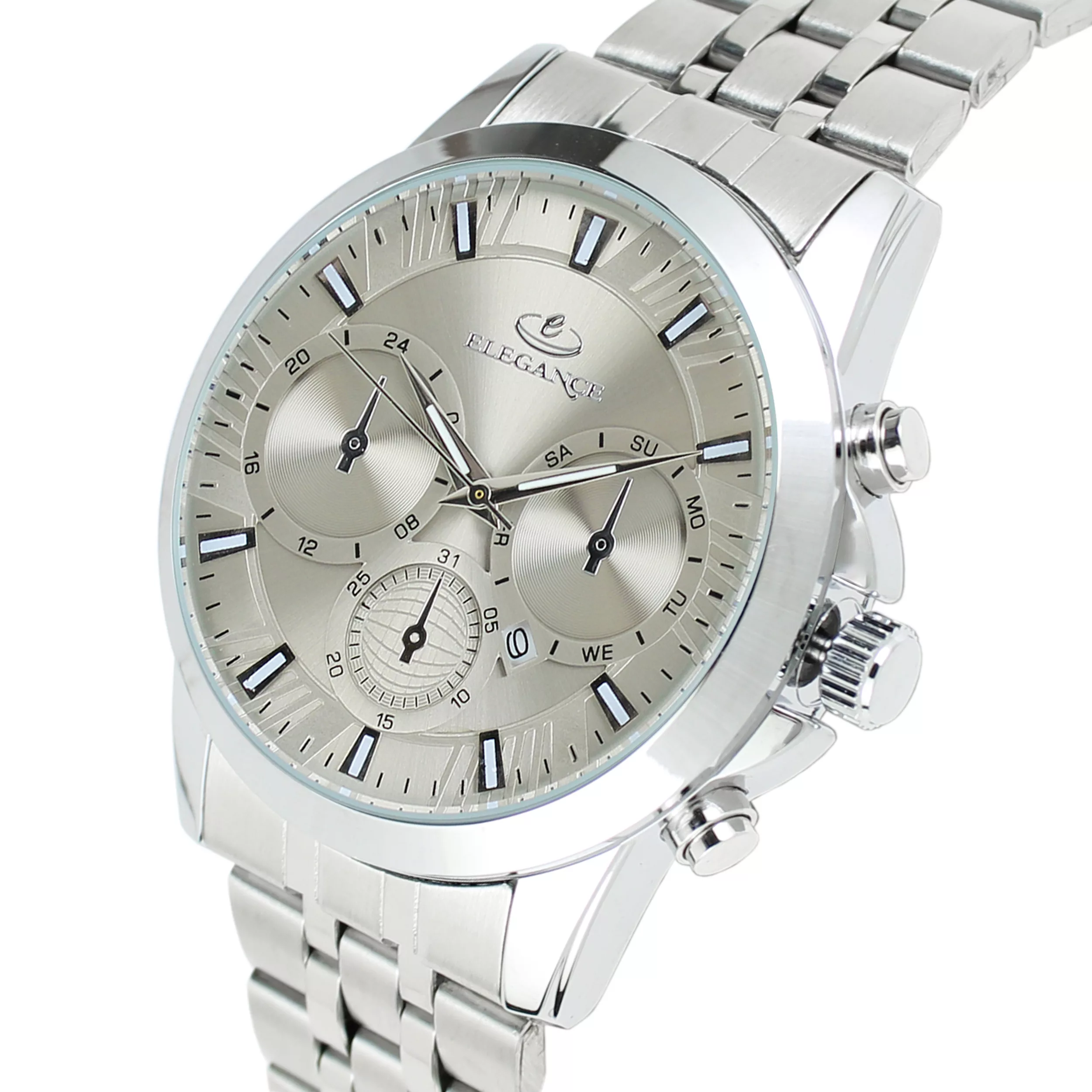 ساعت مچی عقربه‌ای کوارتز مردانه الگانس مدل EMSNJ7430