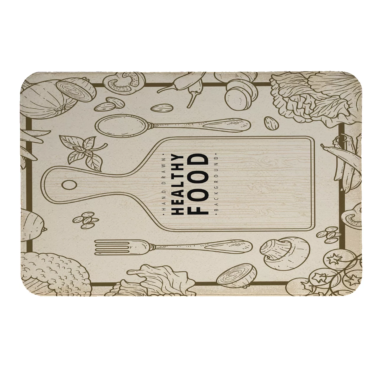 پادری طرح آشپزخانه کد 8463 سایز 50 × 80 سانتی متر