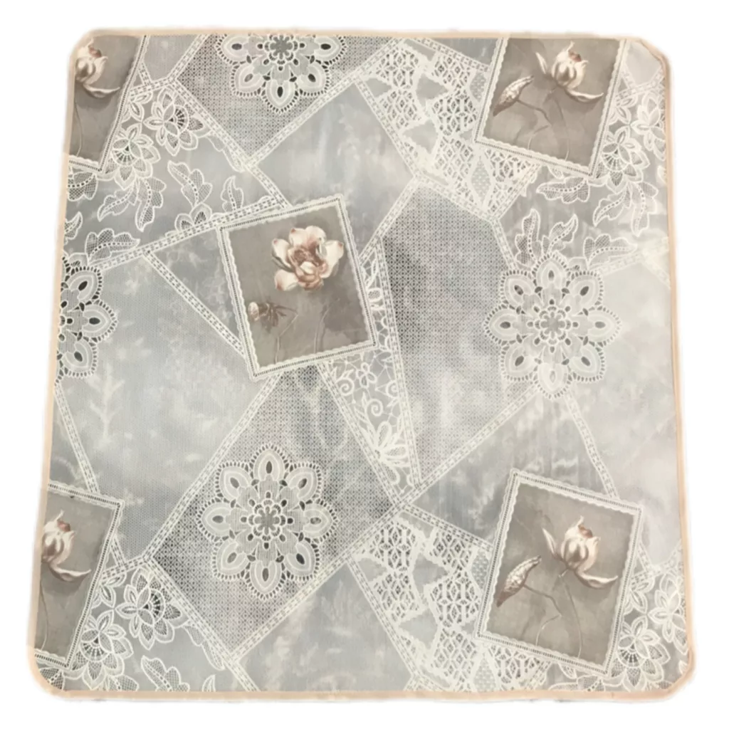 سفره 3 نفره مدل رویال طرح گیپور کد 01