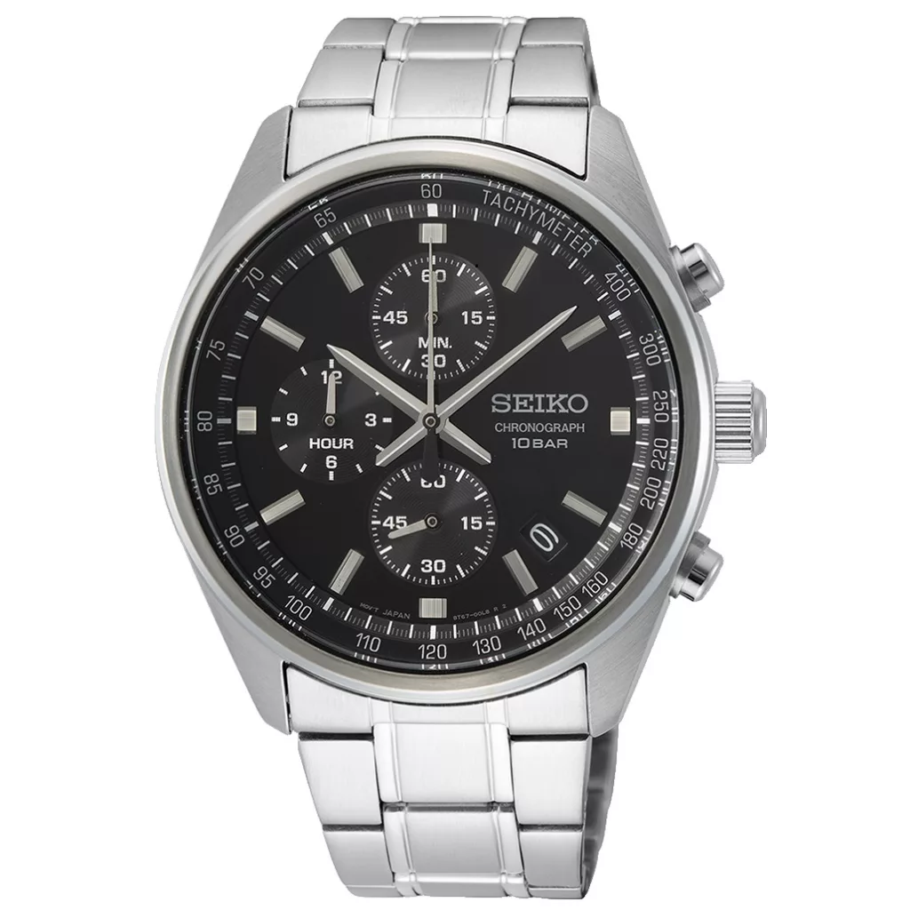 ساعت مچی عقربه‌ای کوارتز مردانه کرنوگراف سیکو مدل SSB379