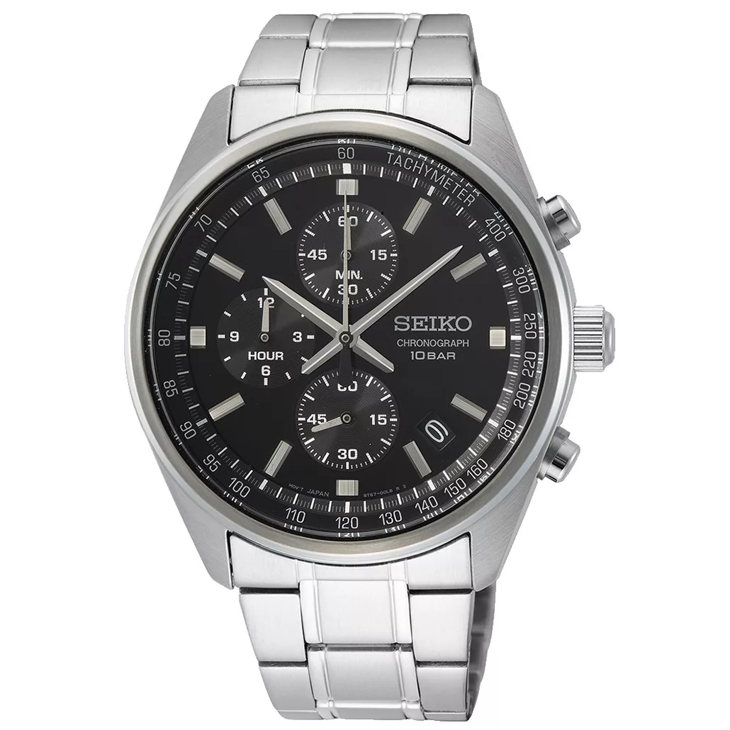 ساعت مچی عقربه‌ای کوارتز مردانه کرنوگراف سیکو مدل SSB379