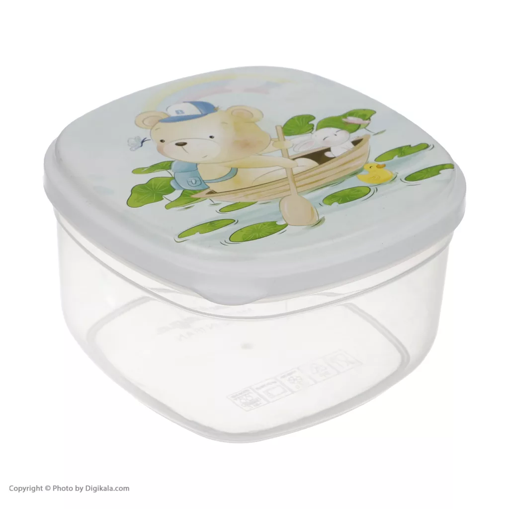 ظرف نگهدارنده وینتج طرح خرس مدل VNP035 مجموعه 4 عددی