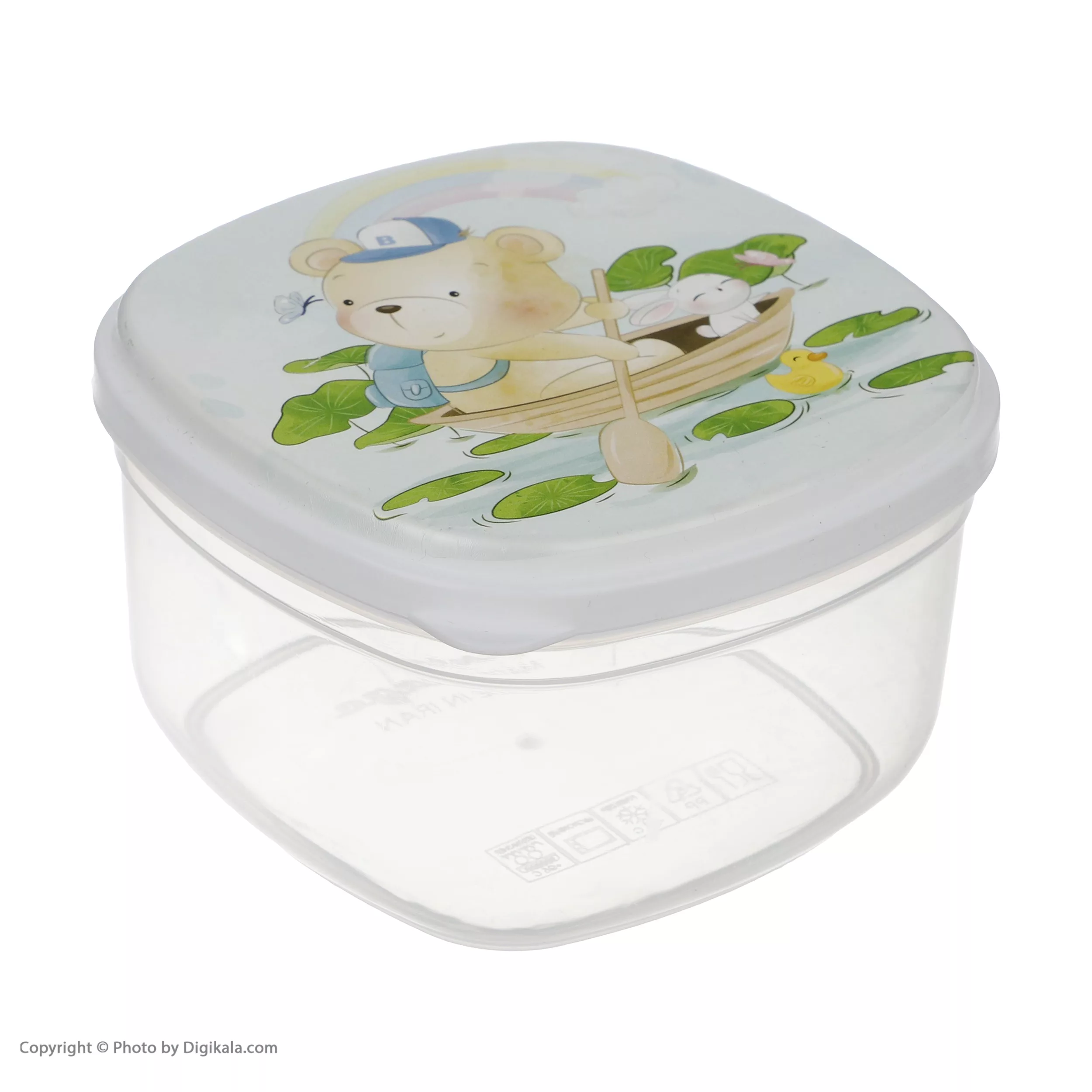 ظرف نگهدارنده وینتج طرح خرس مدل VNP035 مجموعه 4 عددی