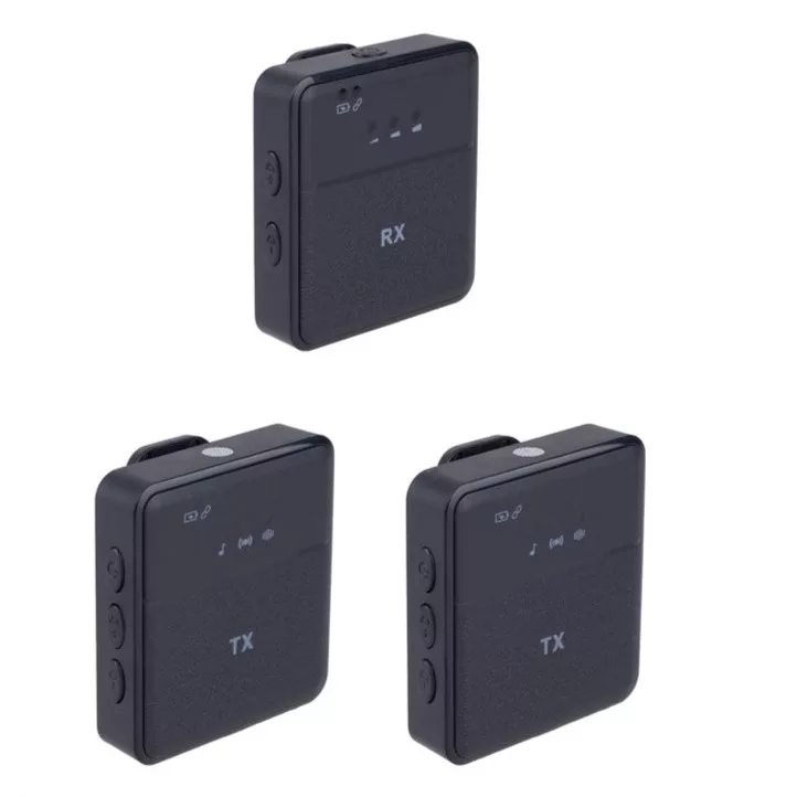 ست میکروفن یقه ای مدل SX9 Dual Mic Type-C مجموعه 3 عددی