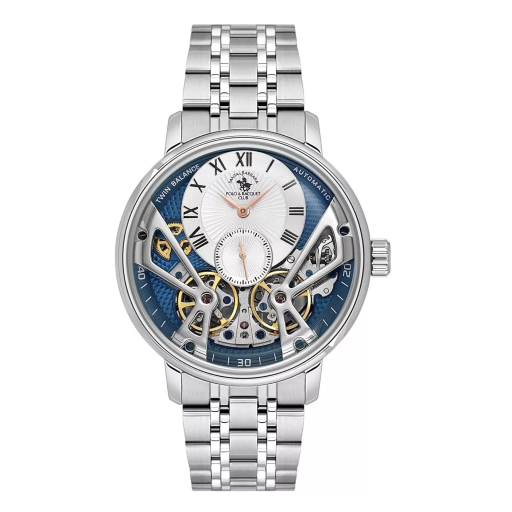ساعت مچی عقربه‌ای اتوماتیک مردانه سانتا باربارا پولو راکت کلاب مدل sb.1.10604-5
