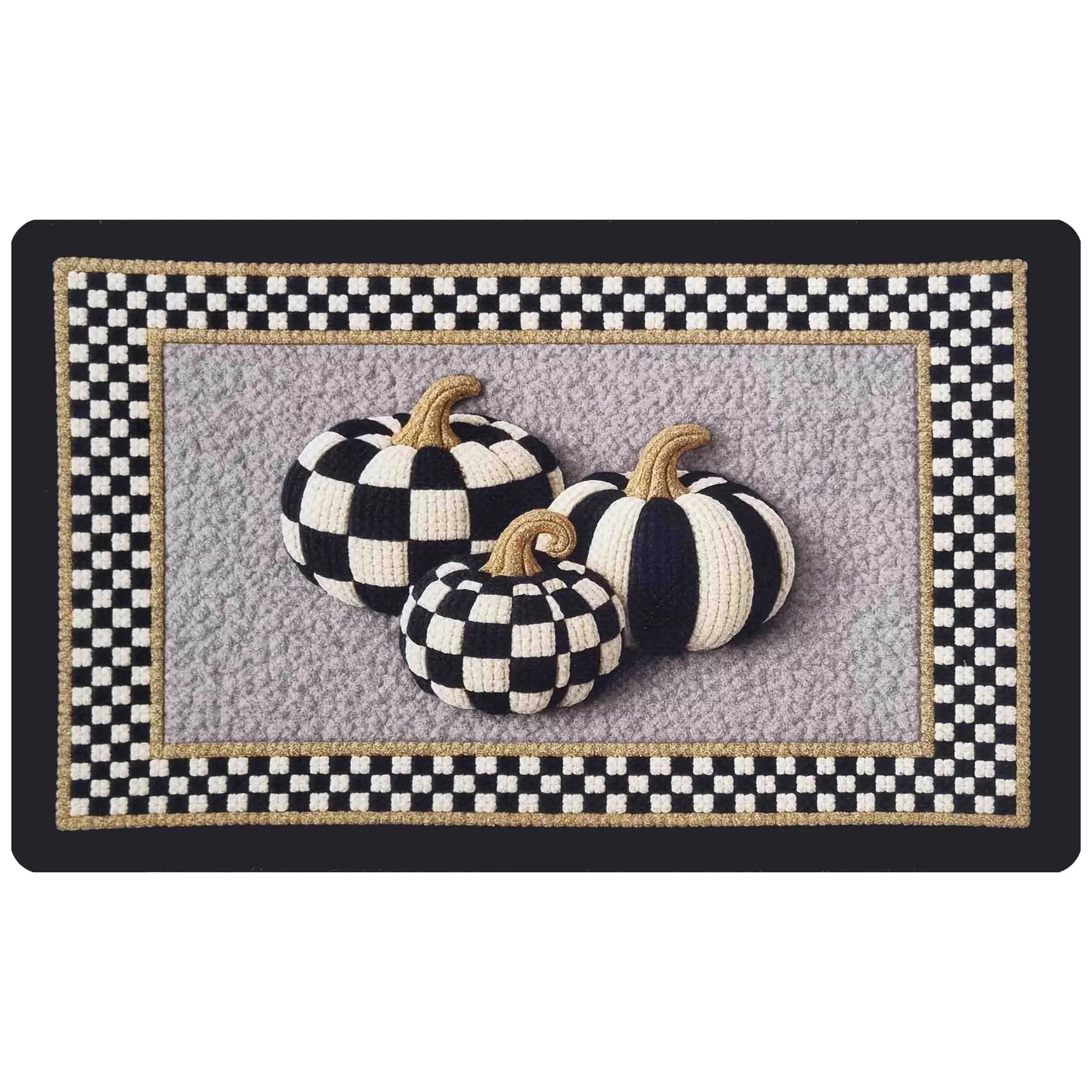 پادری مدل اسفنجی طرح ترک کد RS.116 سایز 70x50 سانتی‌متر مناسب برای فضای داخلی