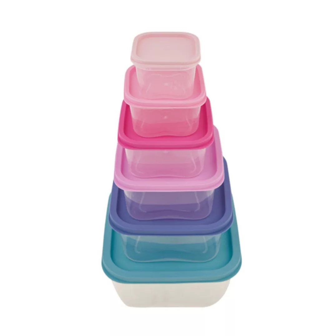 ظروف نگهدارنده کاراجا مدل Dora بسته 6 عددی