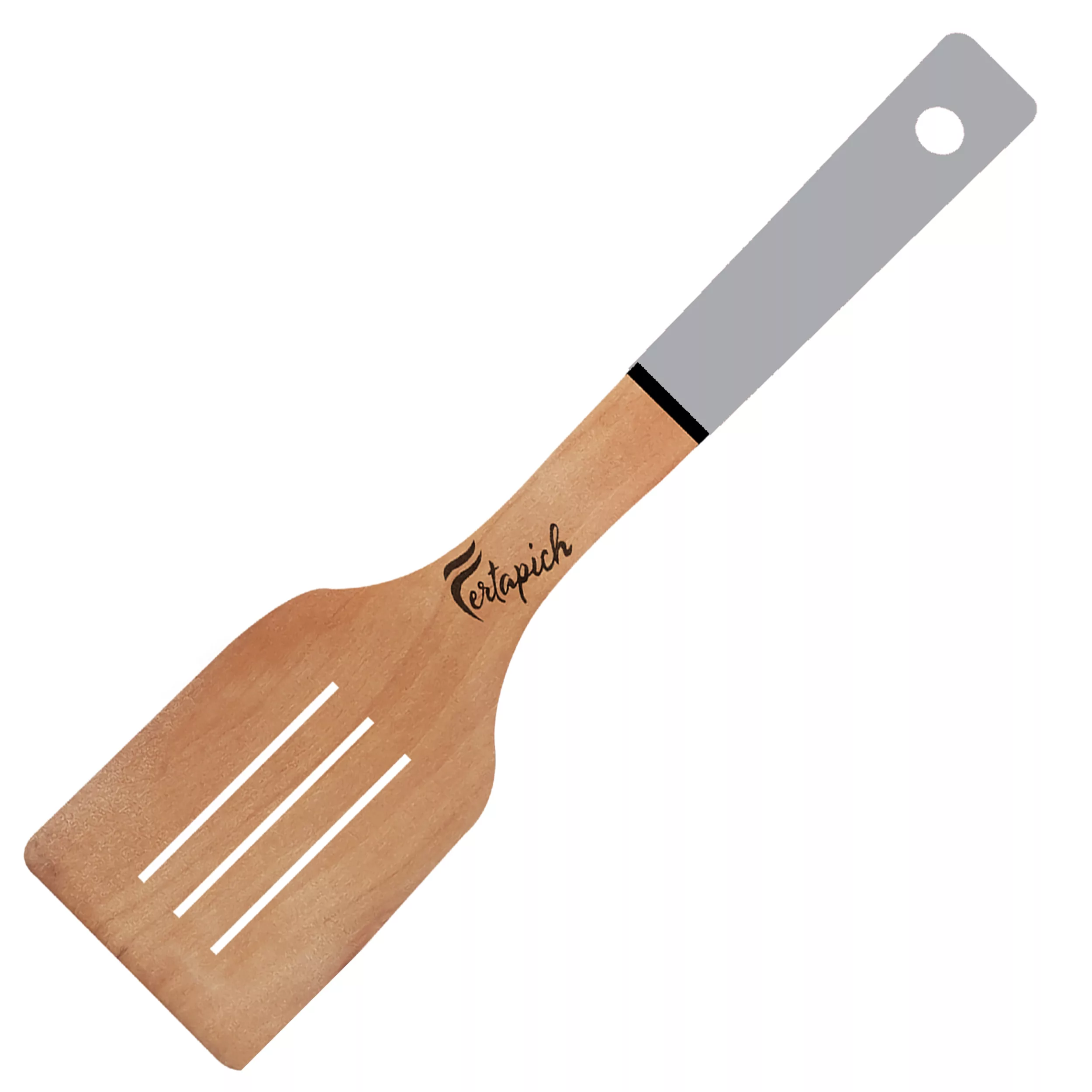 سرویس کفگیر و ملاقه 4 پارچه فرتاپیچ مدل چوبی کد 062