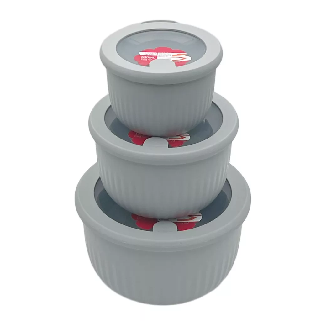 ظرف نگهدارنده مدل وکیومی مجموعه 3 عددی