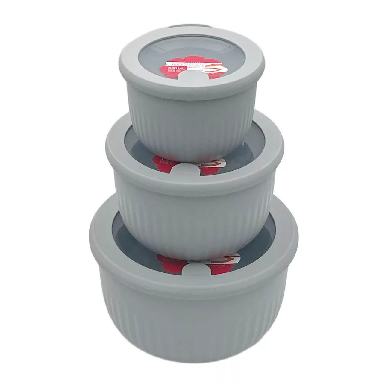 ظرف نگهدارنده مدل وکیومی مجموعه 3 عددی