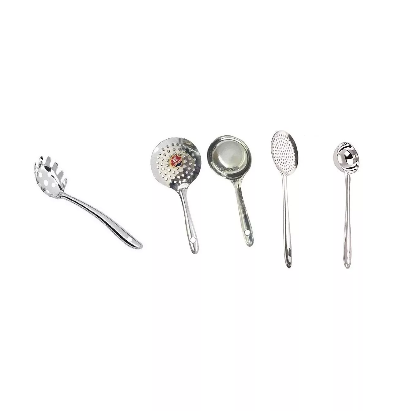 سرویس کفگیر و ملاقه 5 پارچه مدل هندي کد KM5