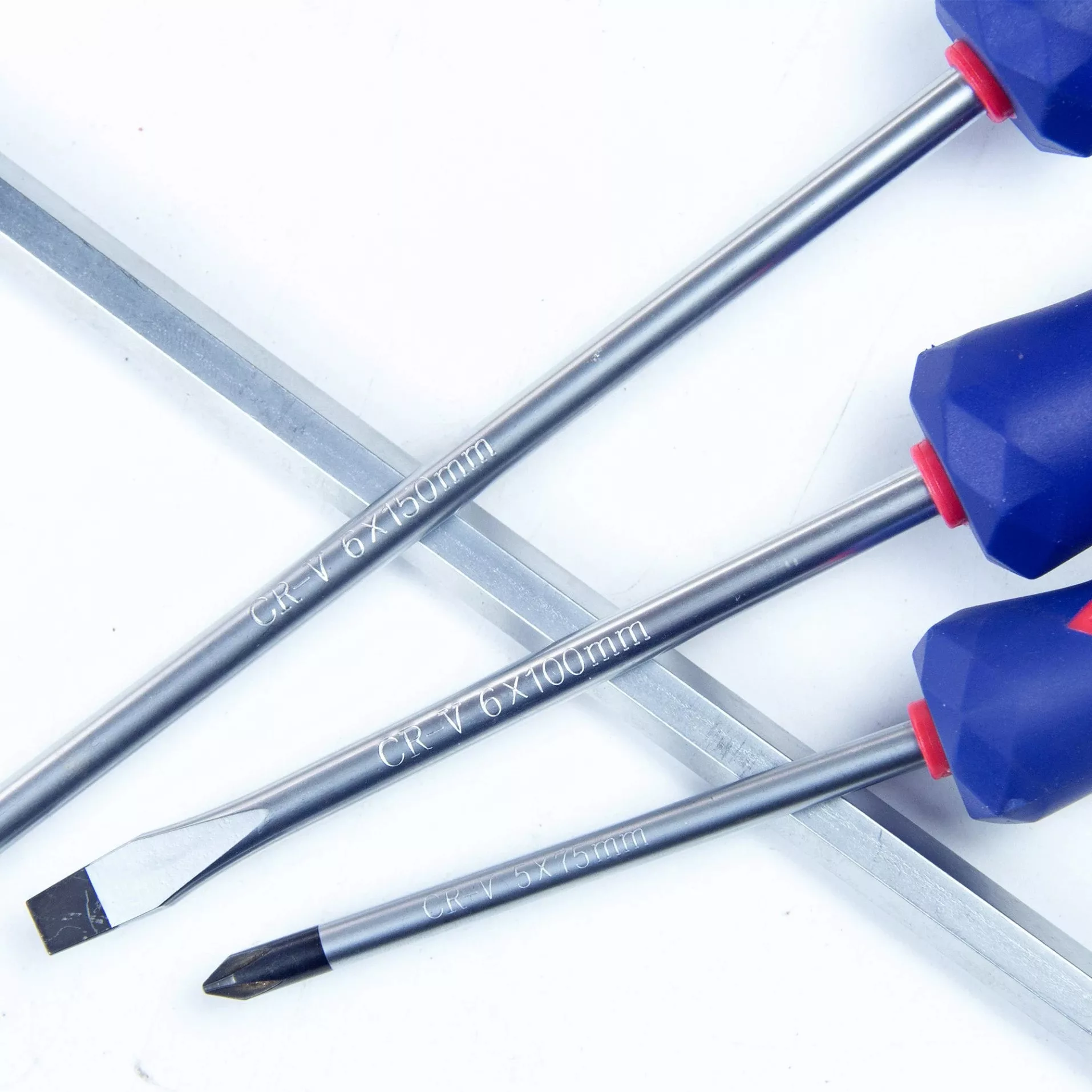 پیچ گوشتی دو سو و چهار سو سالی مدل S05081006 بسته 6 عددی