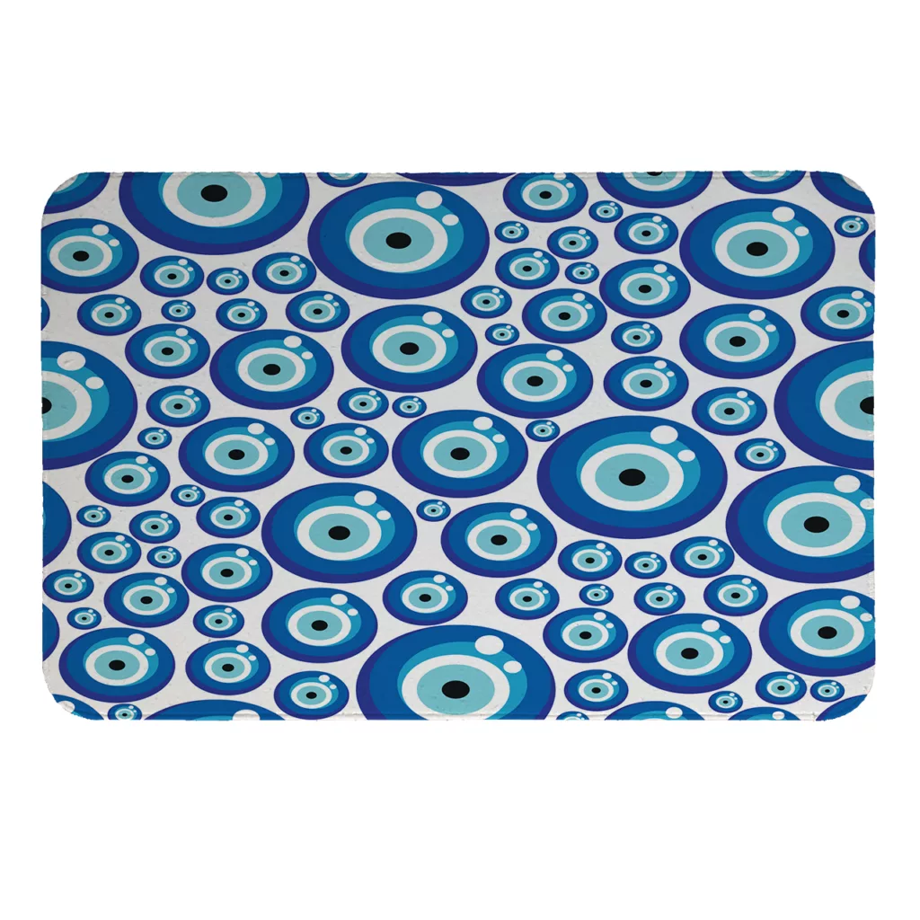 پادری  طرح چشم زخم کد 9060 سایز 80×110 سانتی متر